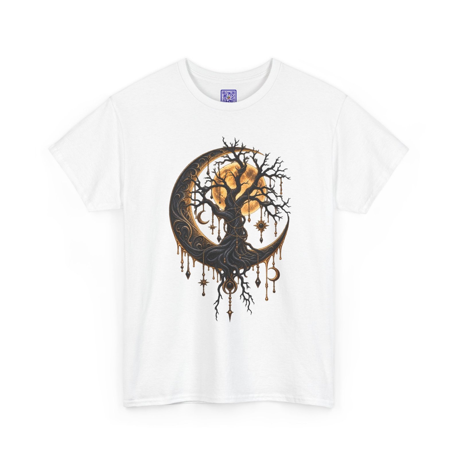 Crescent Moon Tree T-Shirt - Image 2