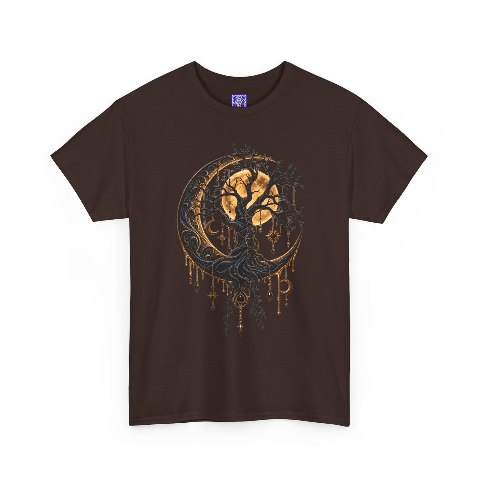 Crescent Moon Tree T-Shirt - Image 16