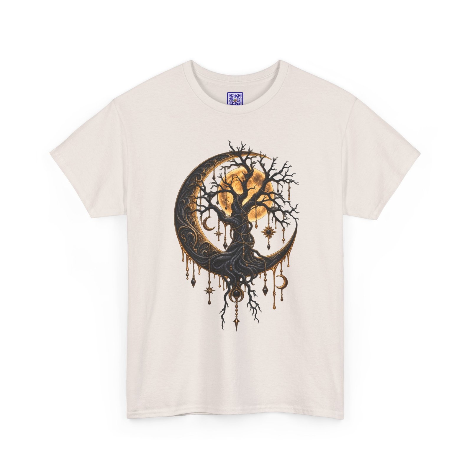 Crescent Moon Tree T-Shirt - Image 8