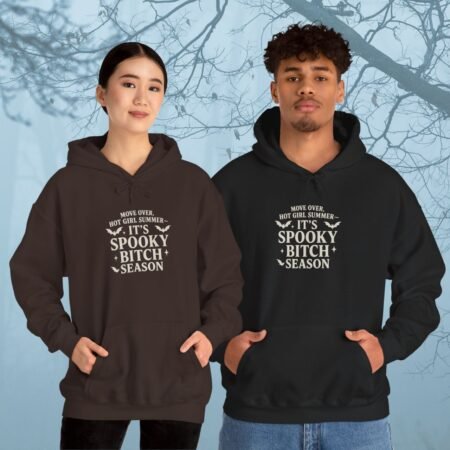 Spooky Bitch Season Adult Halloween Hoodie