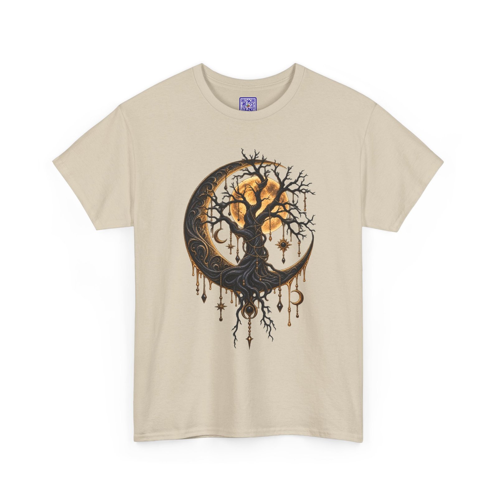 Crescent Moon Tree T-Shirt - Image 6