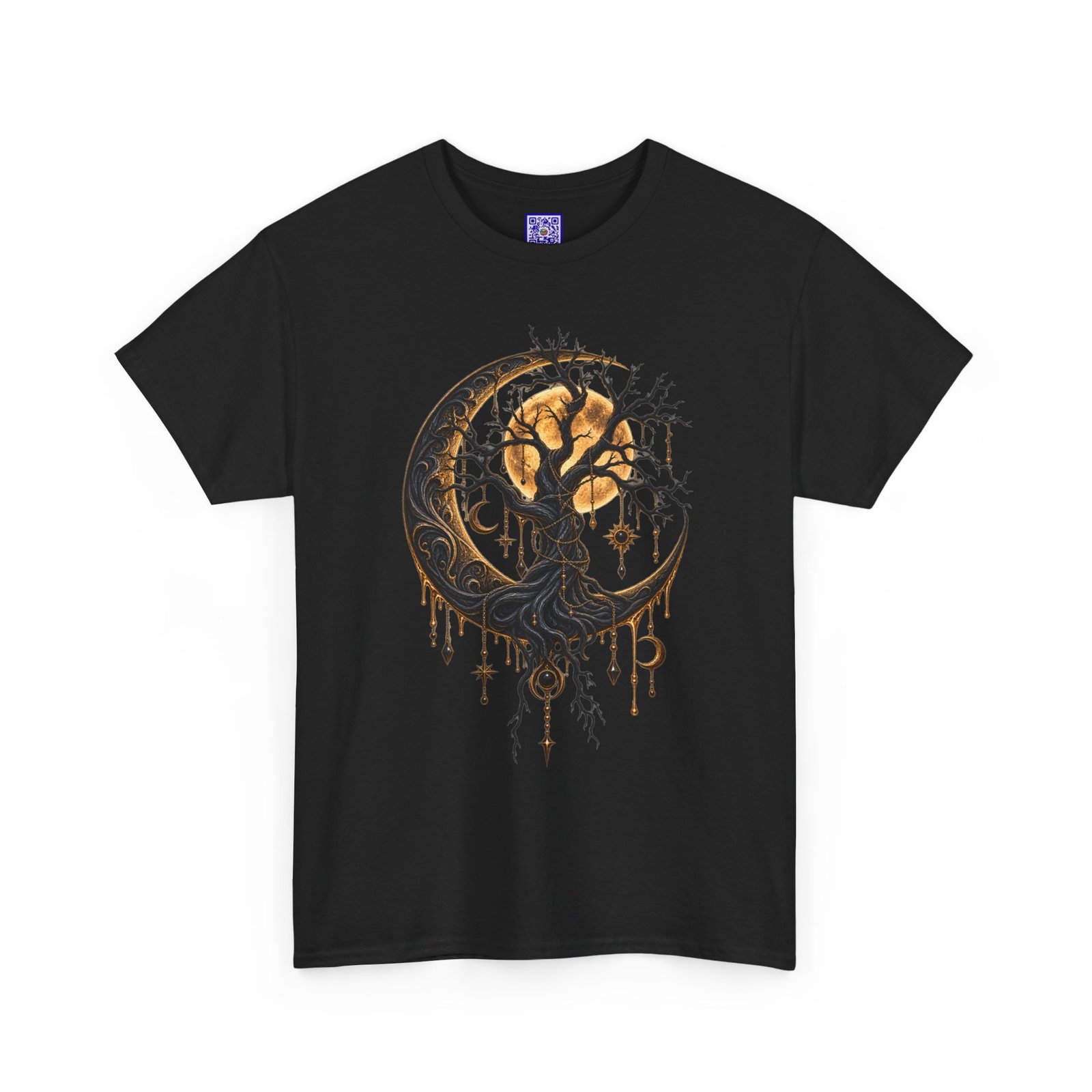 Crescent Moon Tree T-Shirt - Image 4