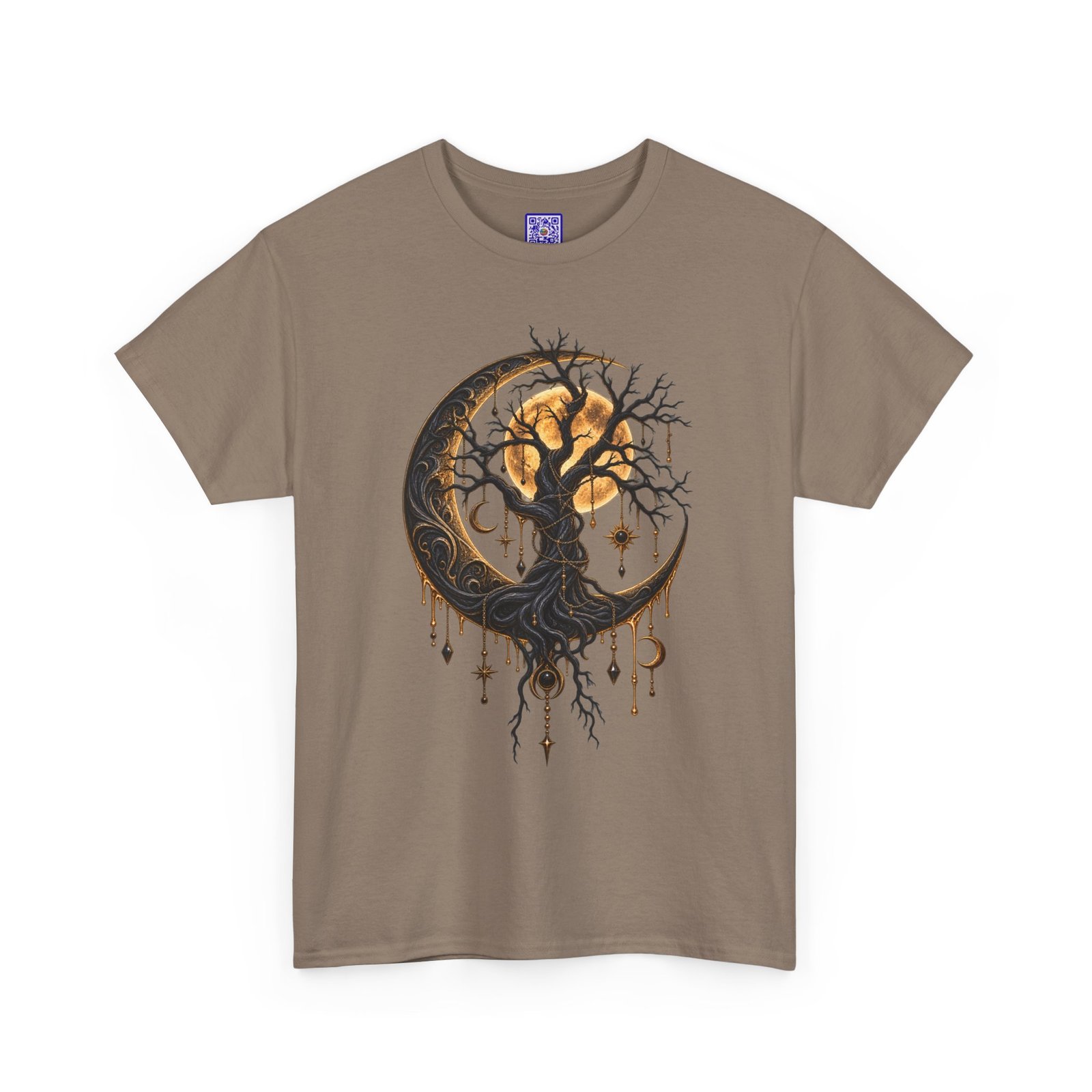 Crescent Moon Tree T-Shirt - Image 12