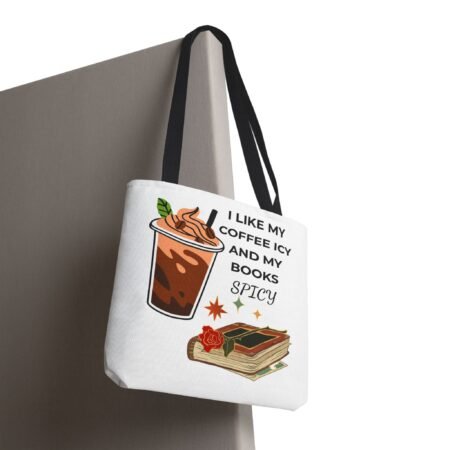 Spicy Coffee & Books Tote Bag