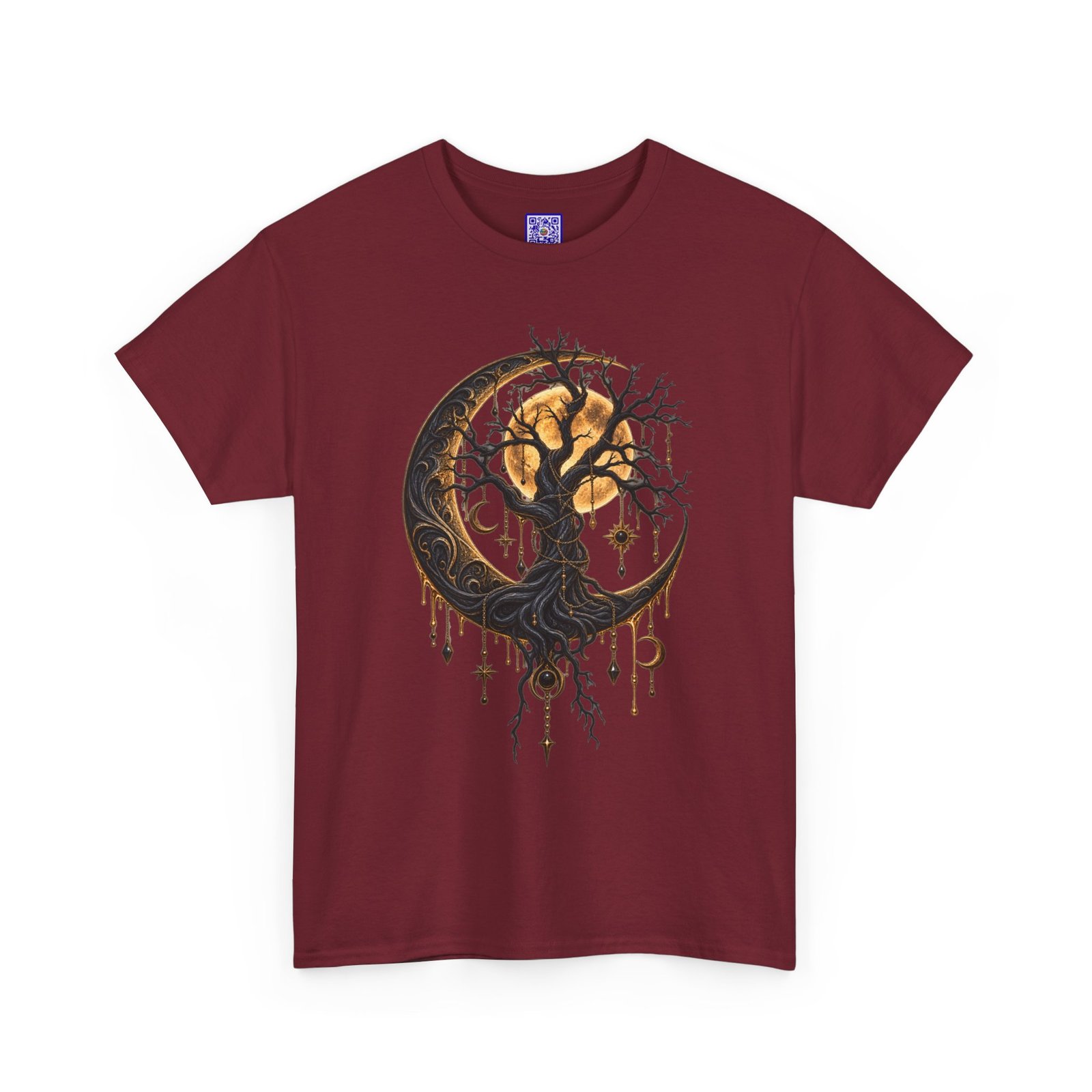 Crescent Moon Tree T-Shirt - Image 18