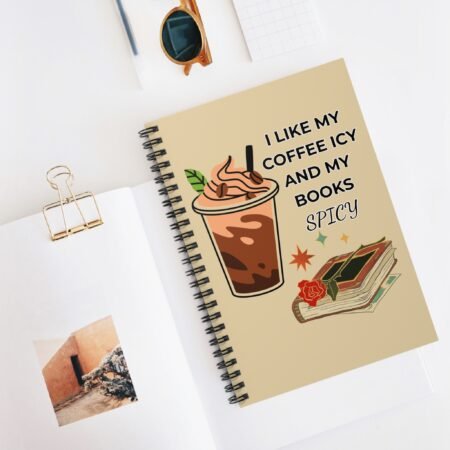 Coffee Lover's Spiral Notebook